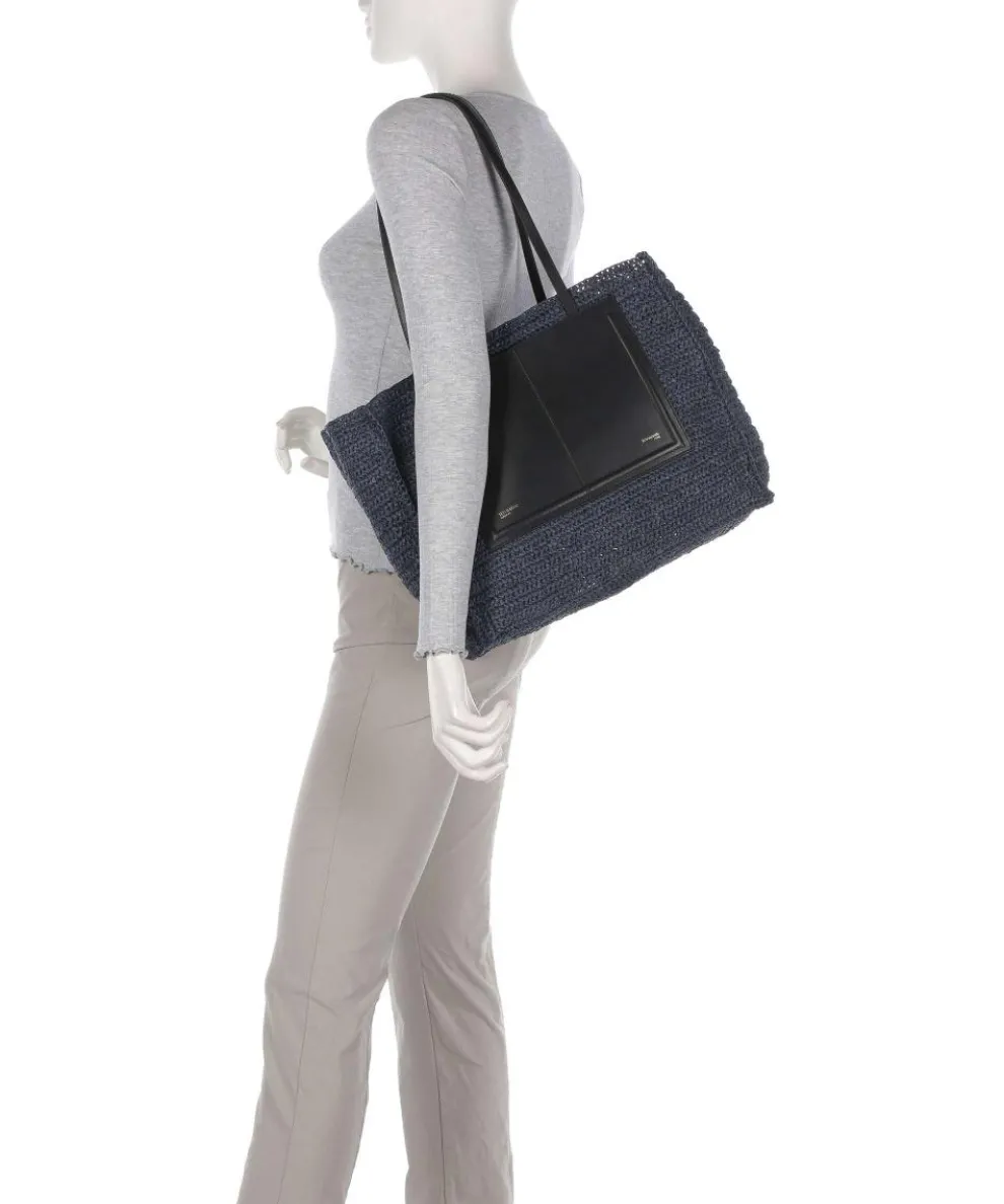 Ashvi Shopper Papier dunkelblau