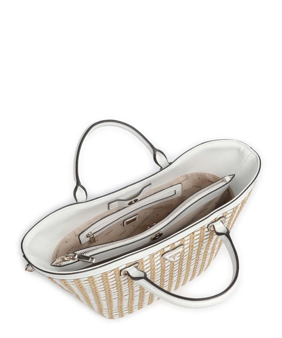 Atalia Handtasche Polypropylen natur/weiß