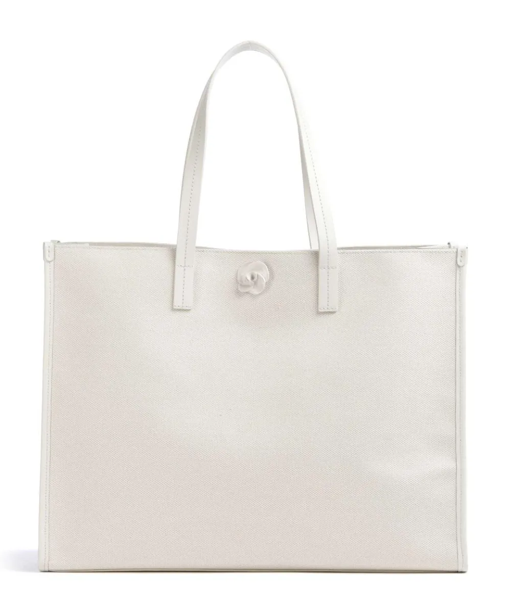 Audos Shopper Baumwolle creme