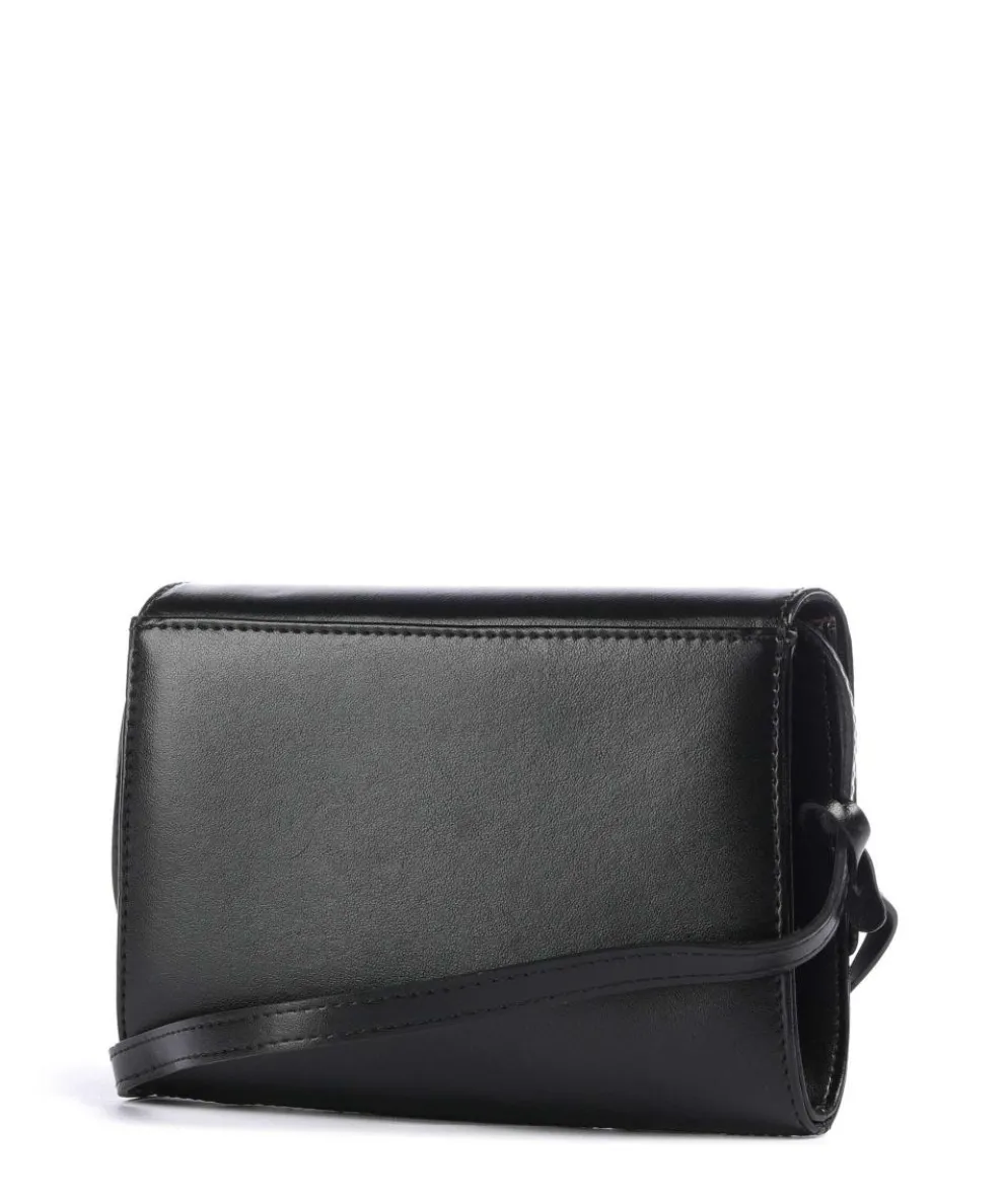 Auguri Umhängetasche Rindsleder schwarz