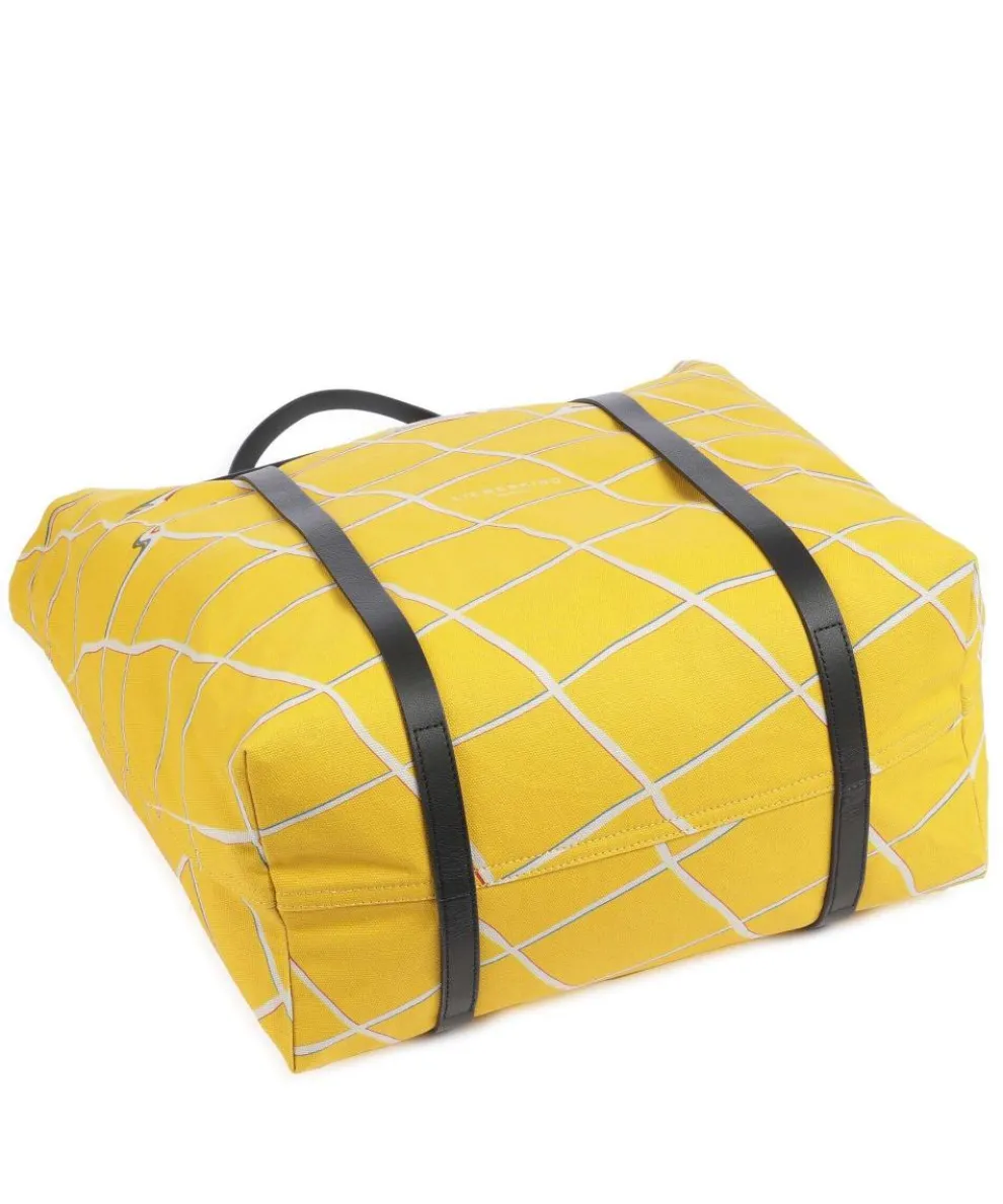 Aurora Canvas Shopper Baumwolle gelb