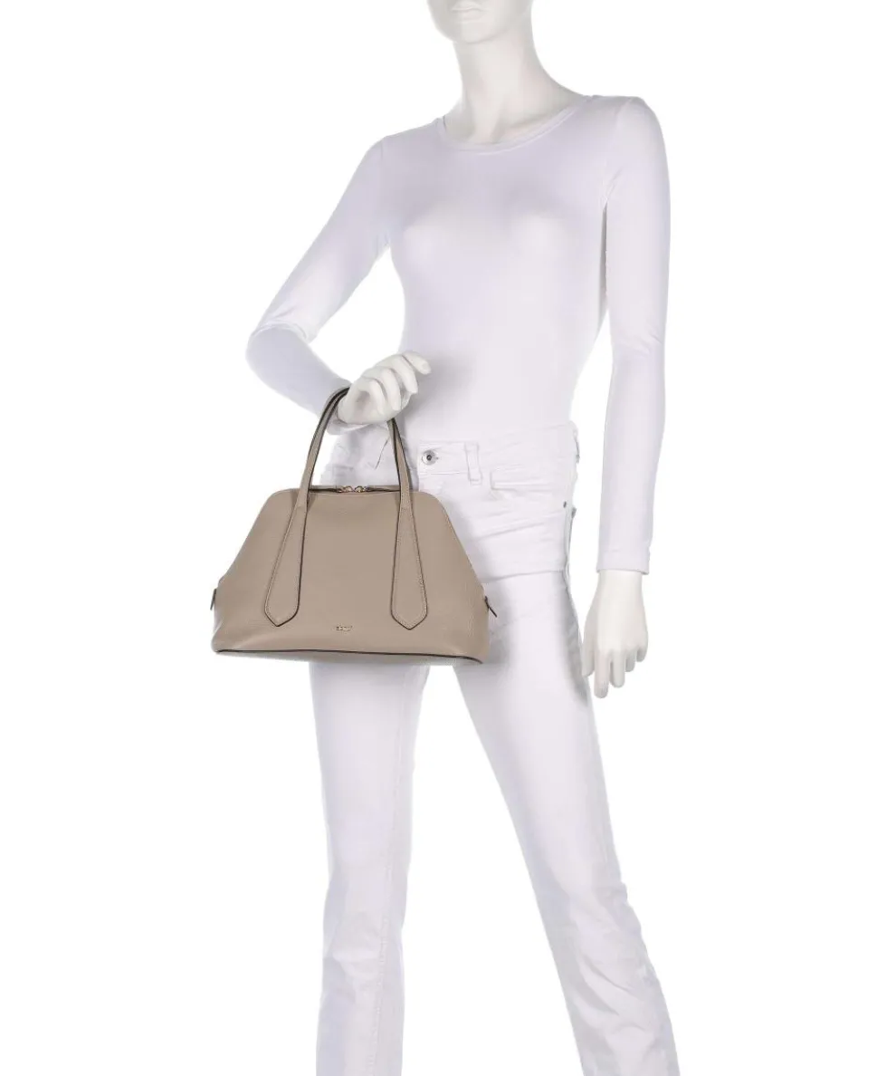 Agave Chachacha Handtasche genarbtes Leder beige