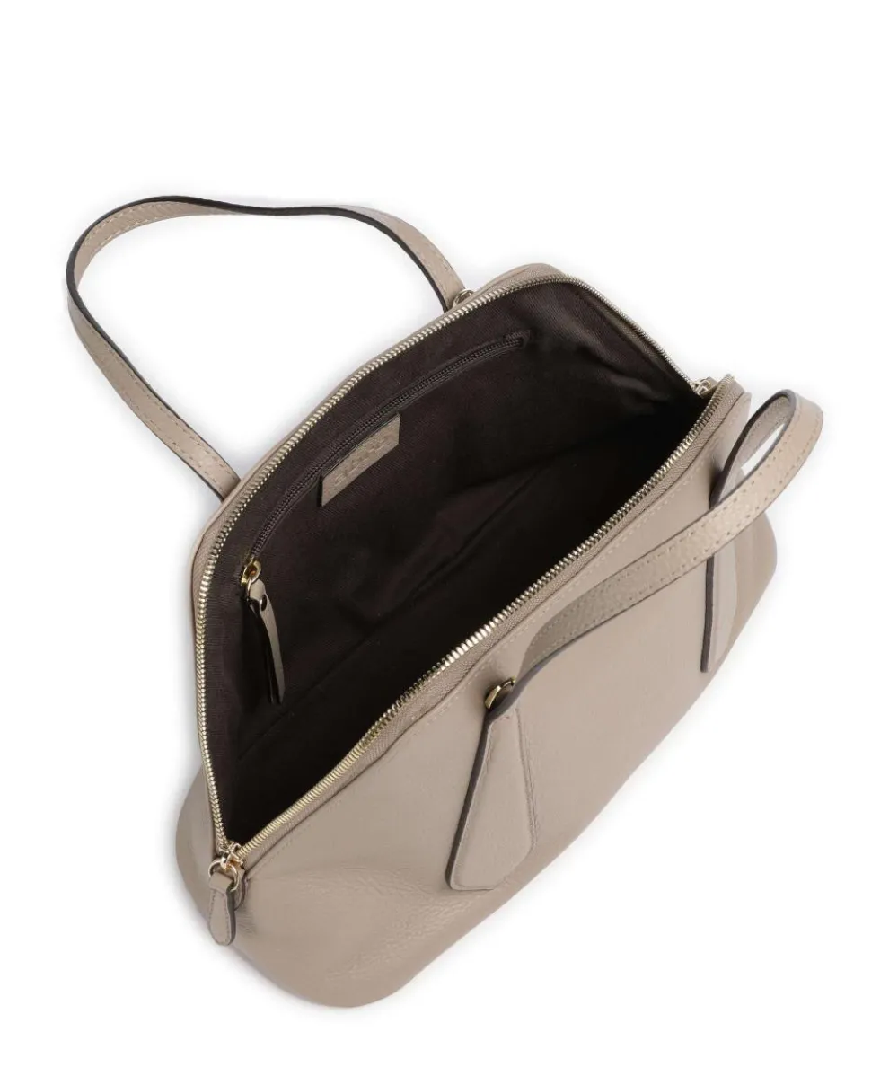 Agave Chachacha Handtasche genarbtes Leder beige