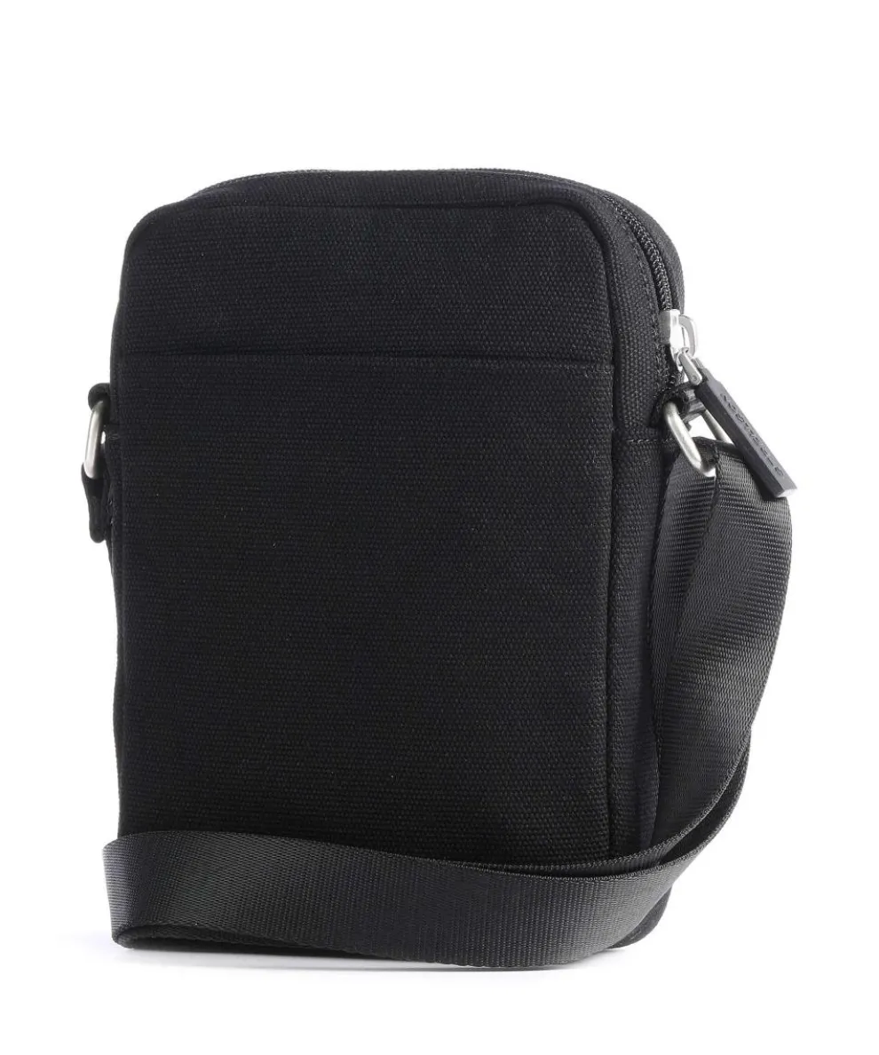 Tottenham Clint Umhängetasche Baumwolle schwarz