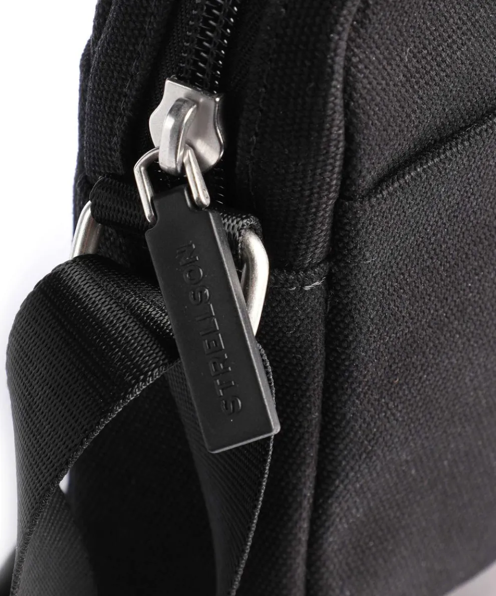 Tottenham Clint Umhängetasche Baumwolle schwarz