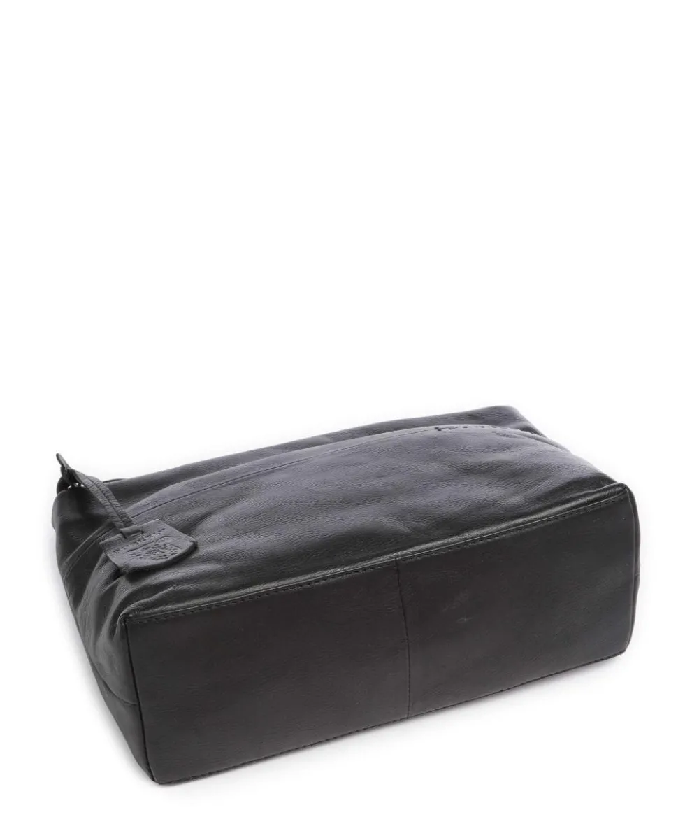 Natural Norah Umhängetasche Leder schwarz