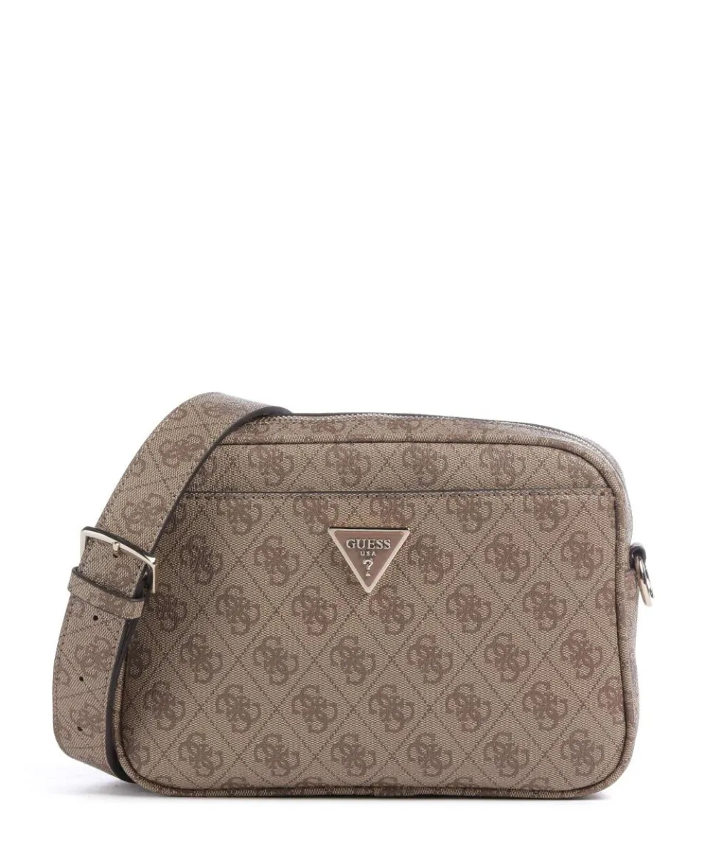 Meridian Umhängetasche Lederimitat hellbraun