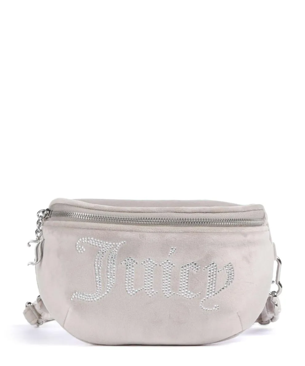 Kimberly Gürteltasche Samtgewebe elfenbein