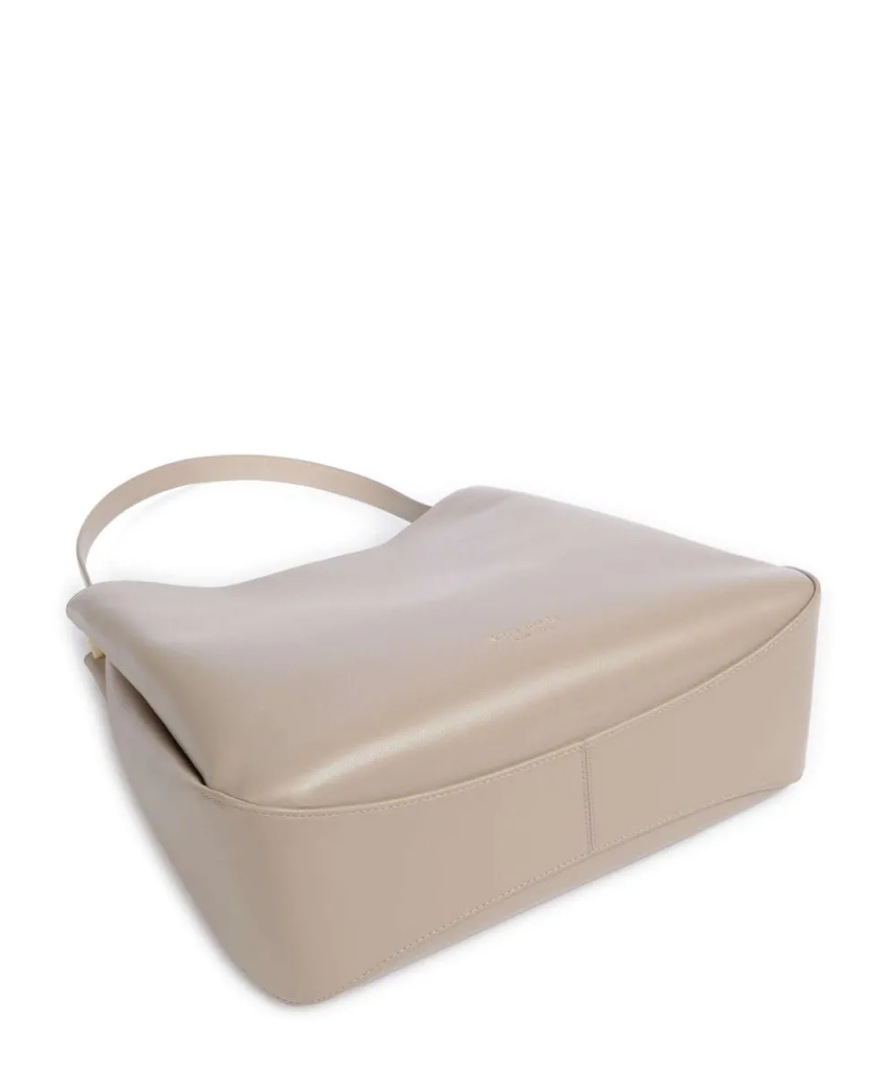 Grace Beuteltasche fein genarbtes Rindsleder beige