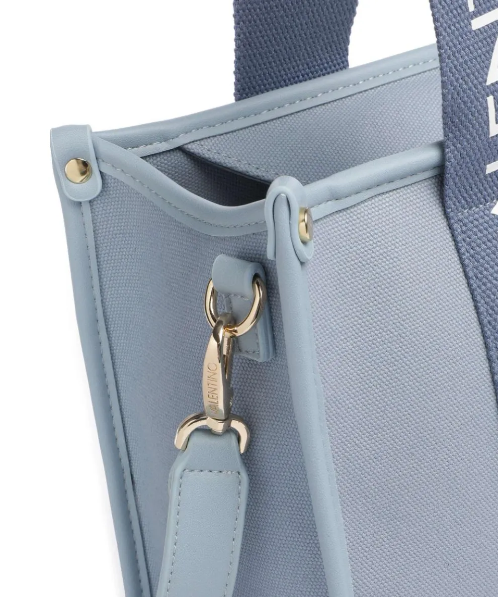 Candle Shopper Canvas blaugrau