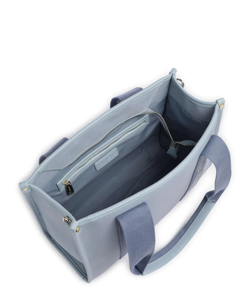 Candle Shopper Canvas blaugrau