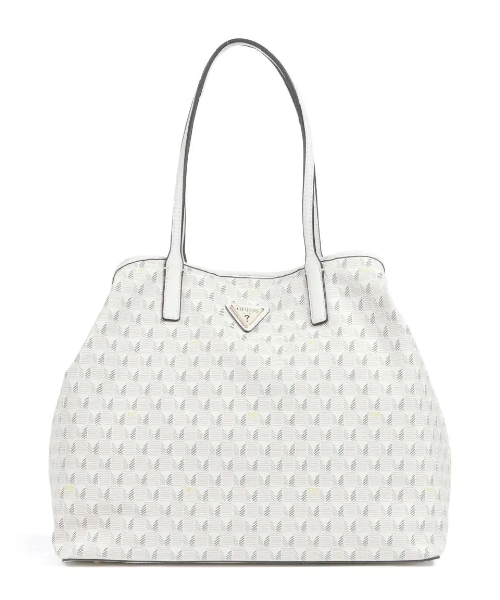 G Wave Large Shopper Lederimitat weiß