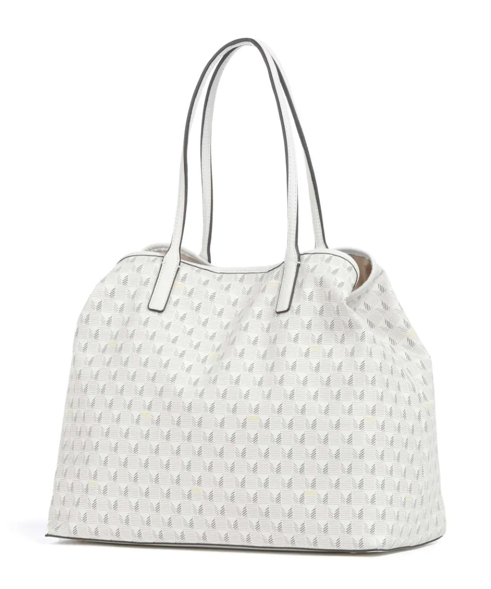 G Wave Large Shopper Lederimitat weiß