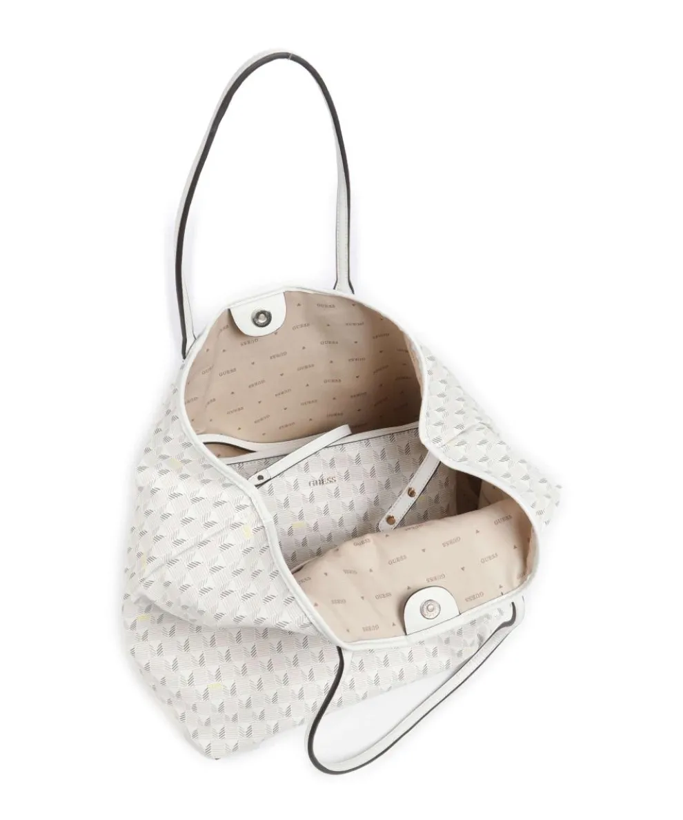 G Wave Large Shopper Lederimitat weiß