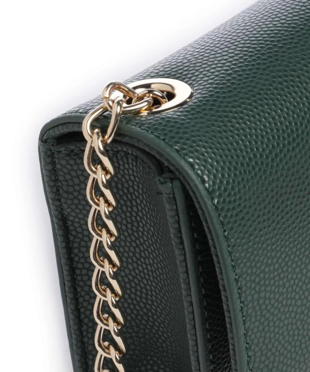 Divina Umhängetasche Lederimitat dunkelgrün