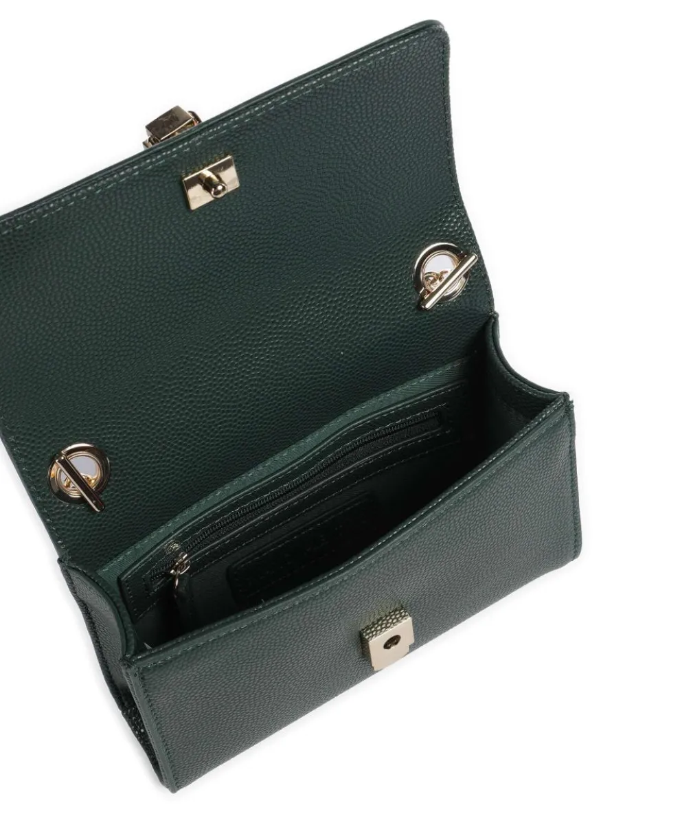 Divina Umhängetasche Lederimitat dunkelgrün