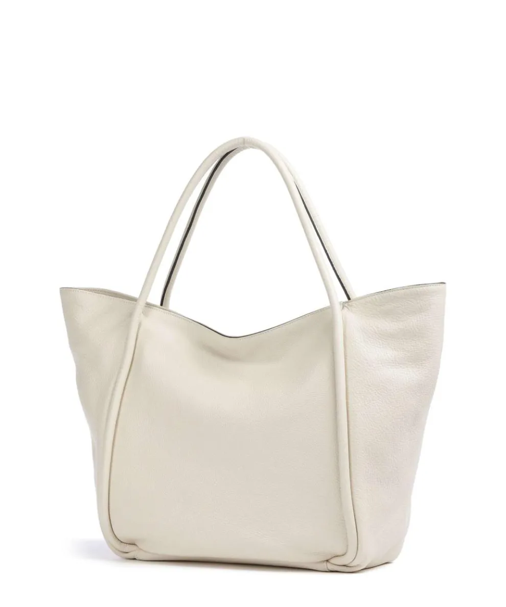 Dalia Willow Shopper genarbtes Rindsleder creme