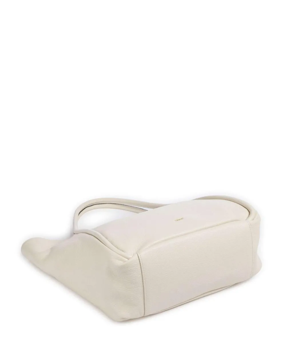 Dalia Willow Shopper genarbtes Rindsleder creme