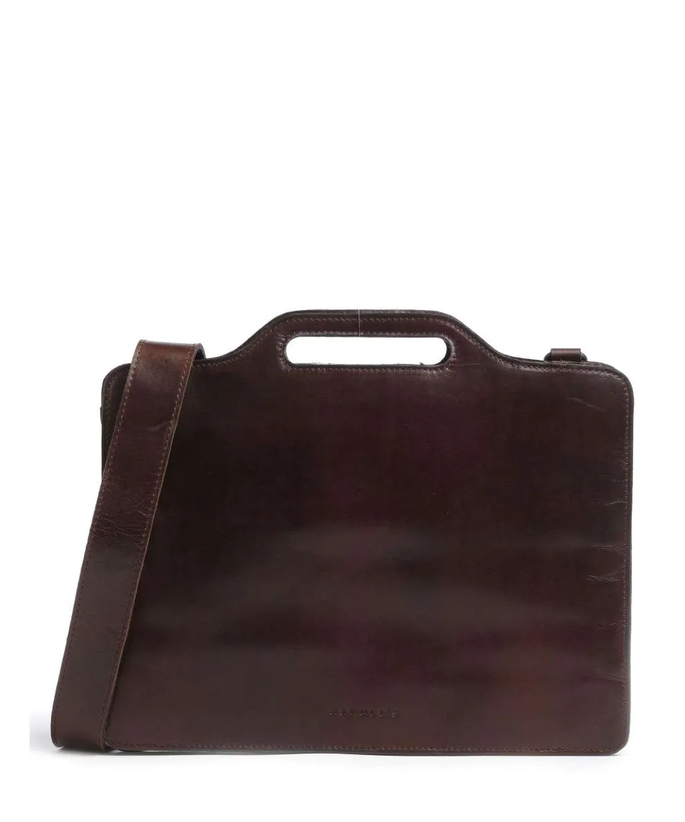 Aber Laptoptasche 12″ Leder dunkelbraun