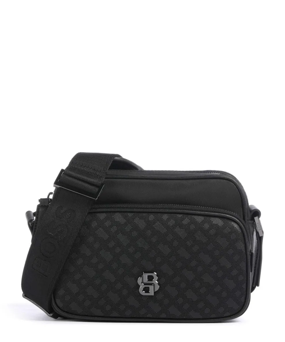 B Icon Umhängetasche Nylon schwarz