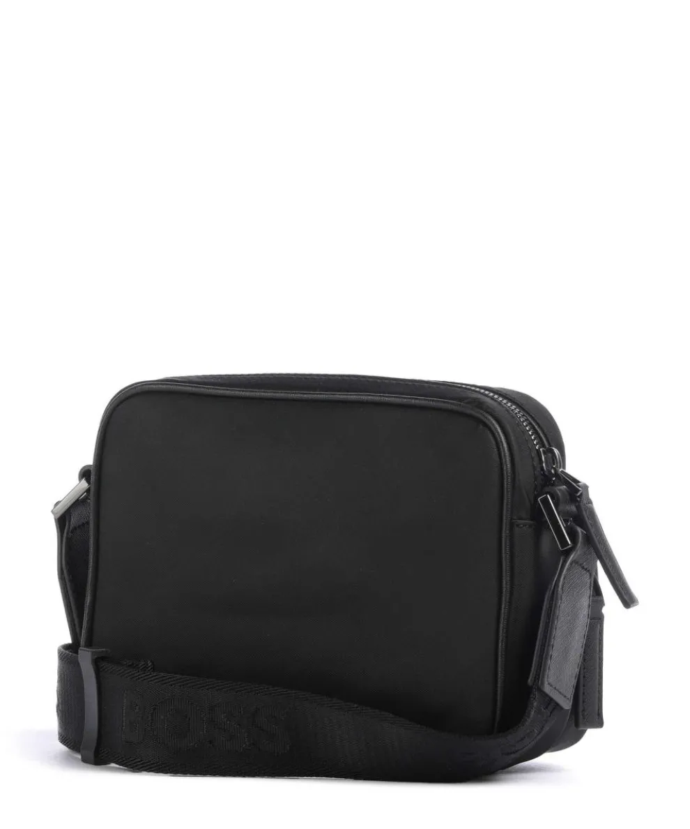 B Icon Umhängetasche Nylon schwarz