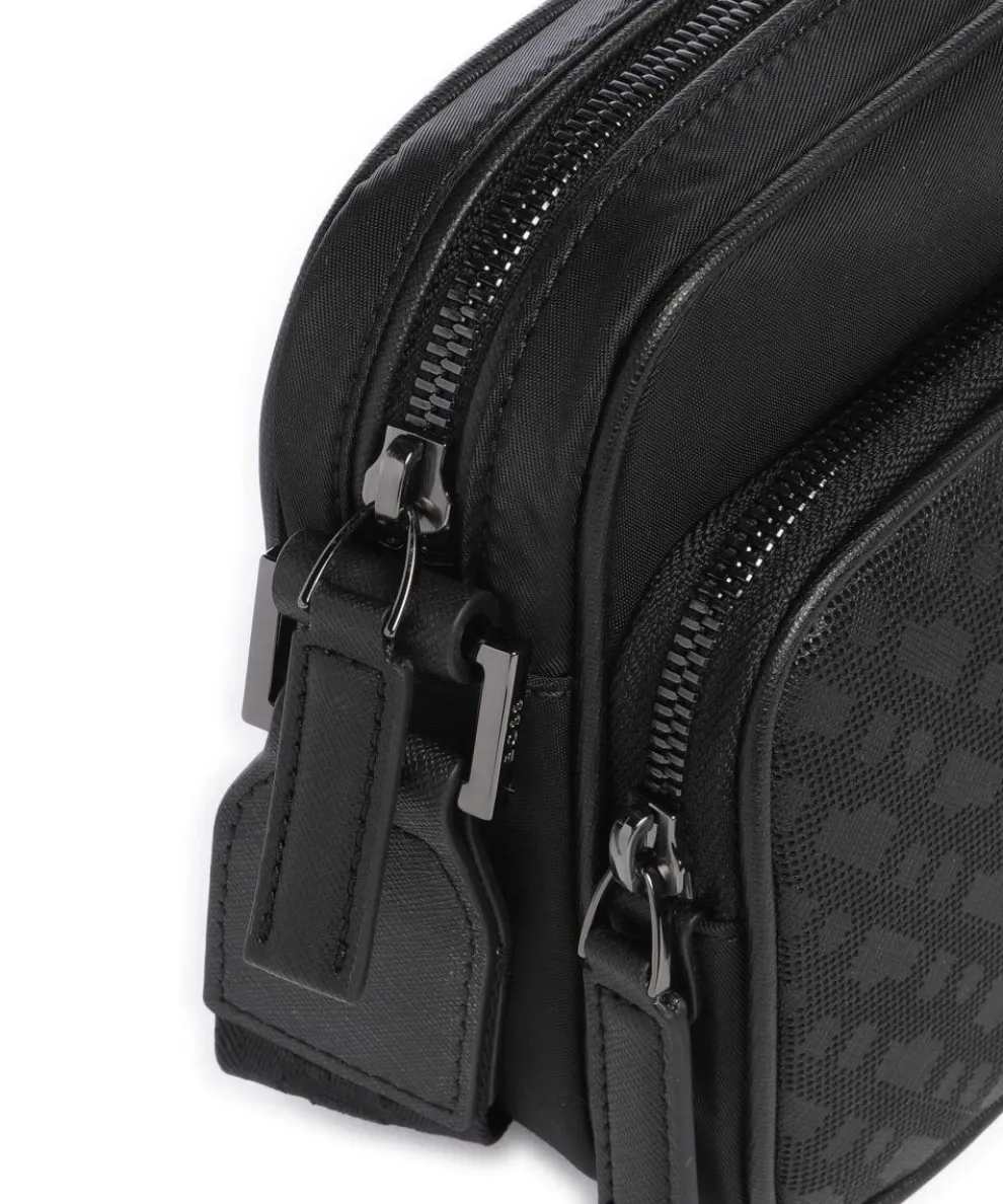 B Icon Umhängetasche Nylon schwarz