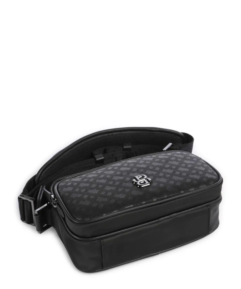 B Icon Umhängetasche Nylon schwarz