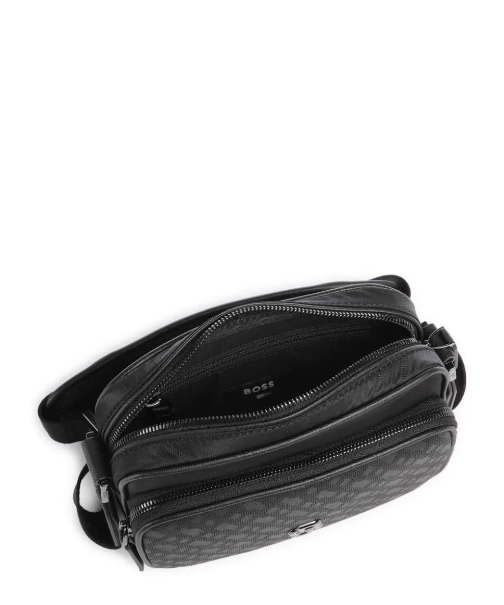 B Icon Umhängetasche Nylon schwarz