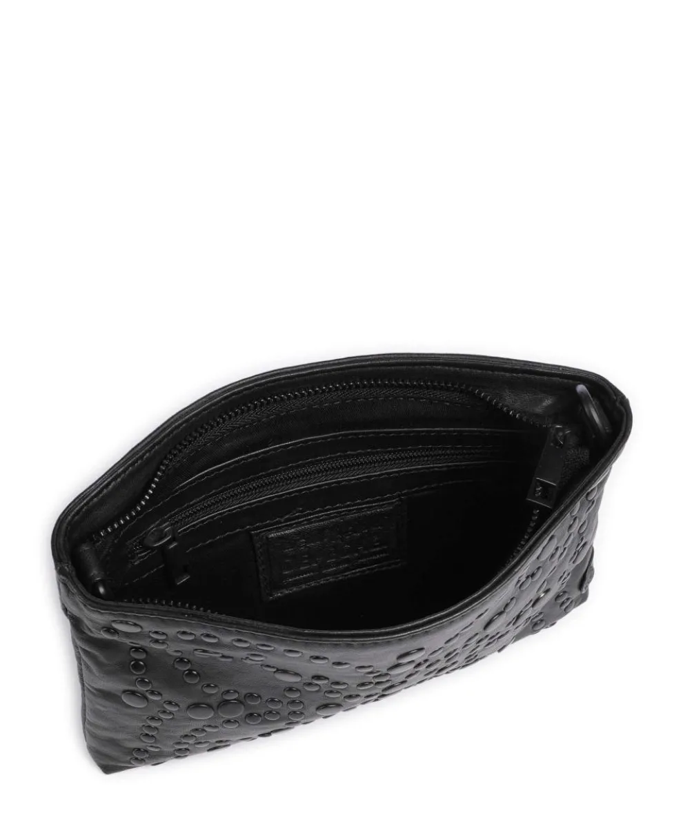 Back to Black Umhängetasche Schafsleder schwarz