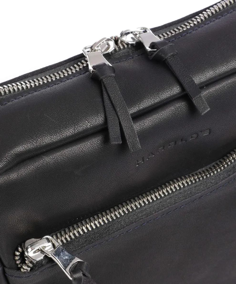 Bague M Umhängetasche weiches Rindsleder dunkelblau