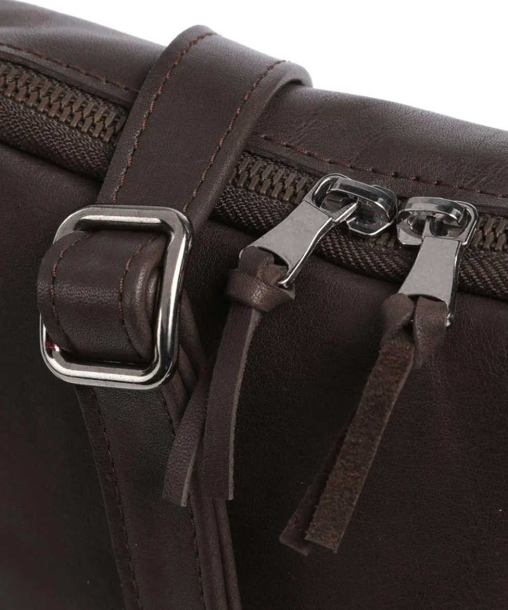 Bague M Umhängetasche weiches Rindsleder dunkelbraun