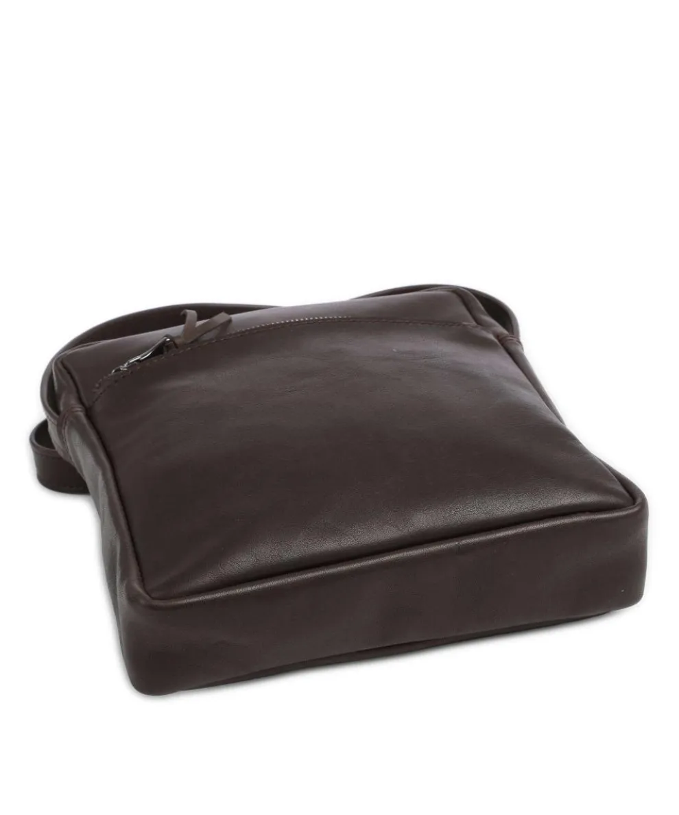 Bague M Umhängetasche weiches Rindsleder dunkelbraun