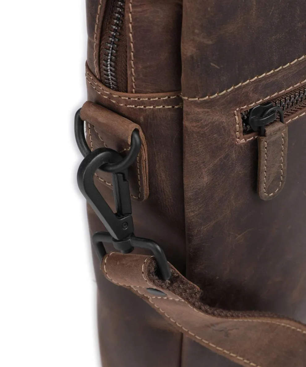 Baltimore 8 Aktentasche 14″ Leder dunkelbraun