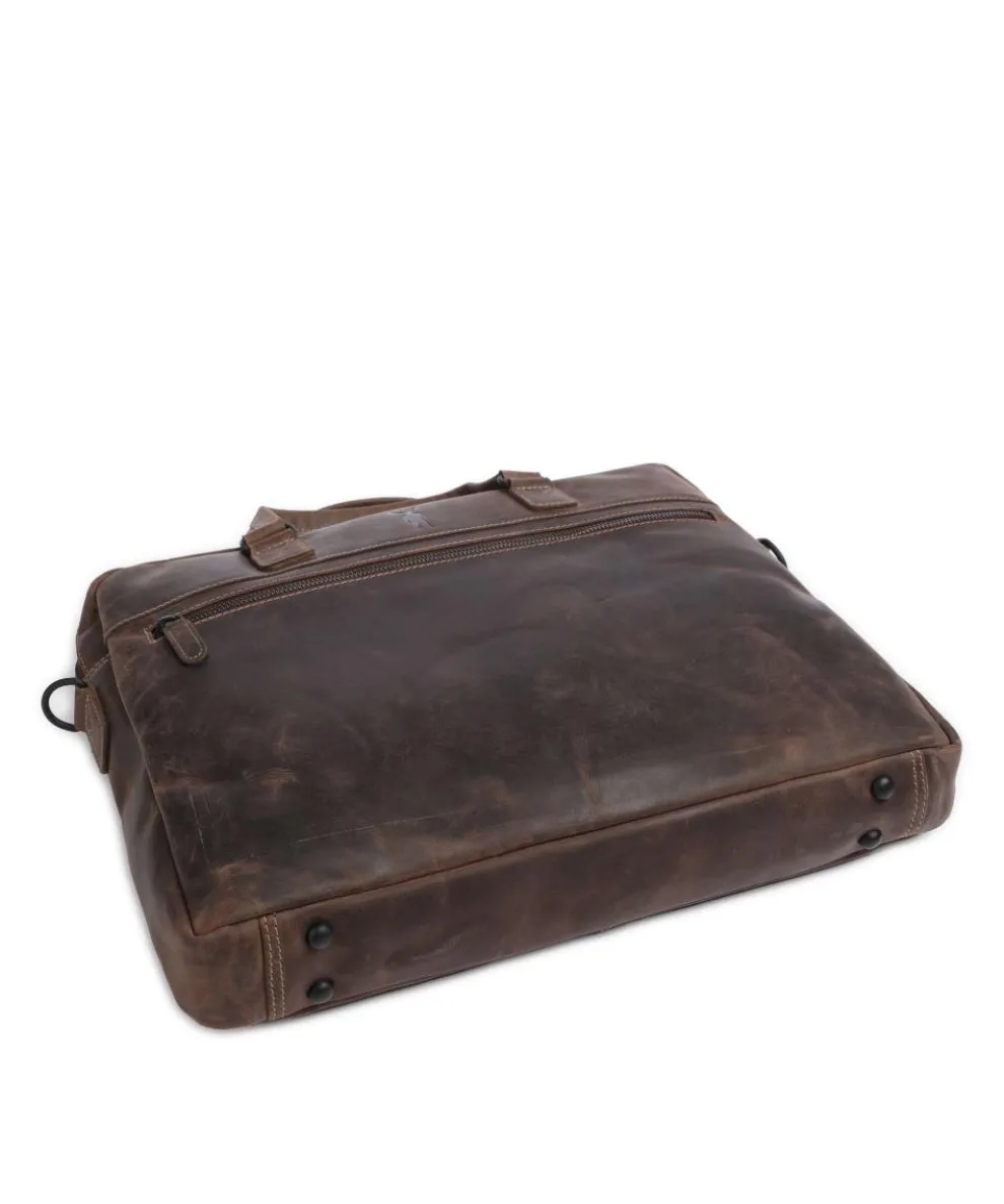 Baltimore 8 Aktentasche 14″ Leder dunkelbraun