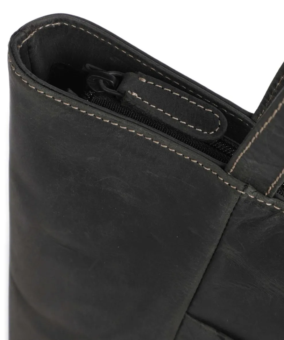 Baltimore 18 Shopper fein genarbtes Leder anthrazit