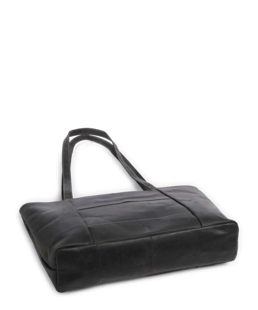 Baltimore 18 Shopper fein genarbtes Leder anthrazit