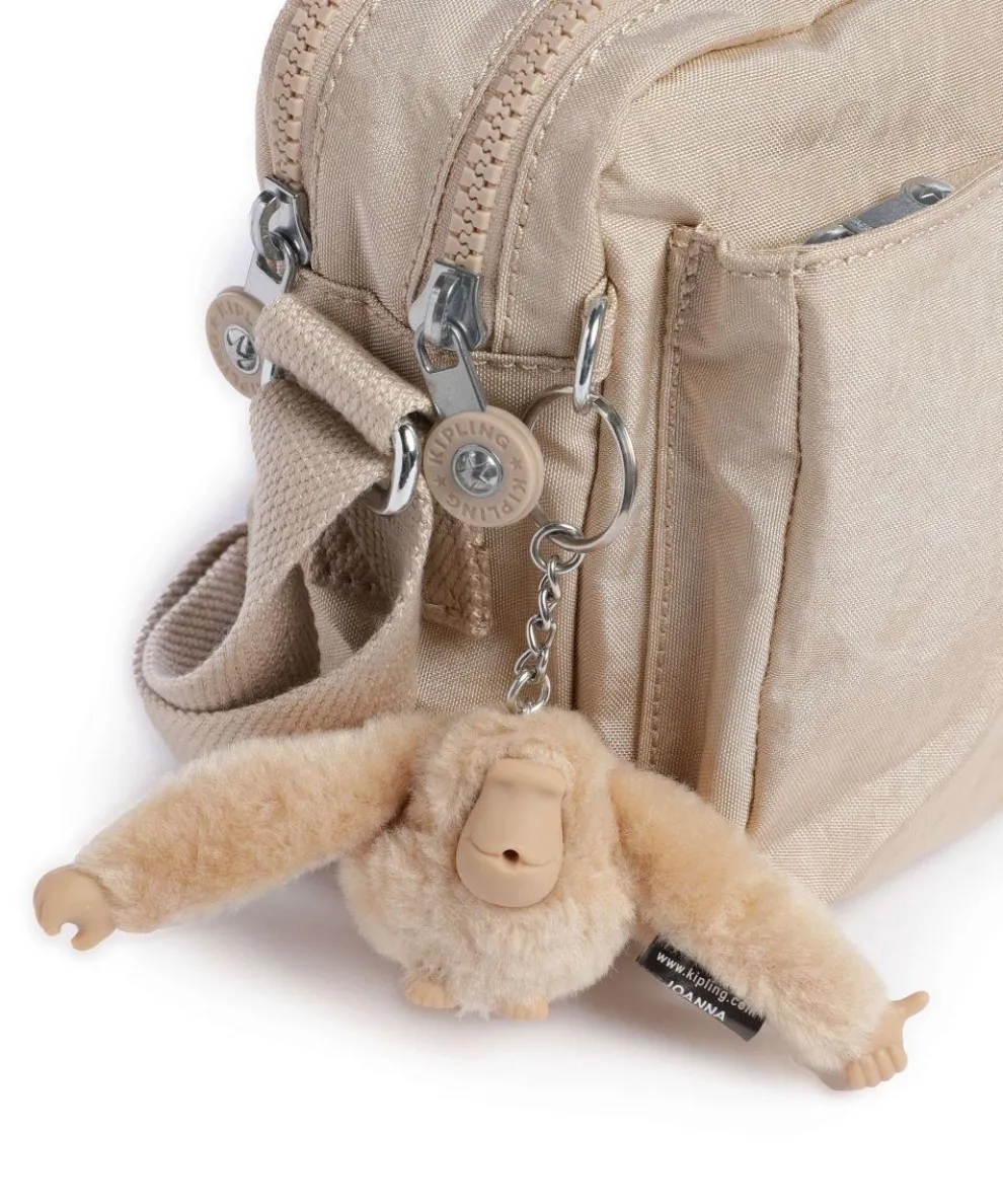 Basic Abanu M Umhängetasche recyceltes Polyamid sand