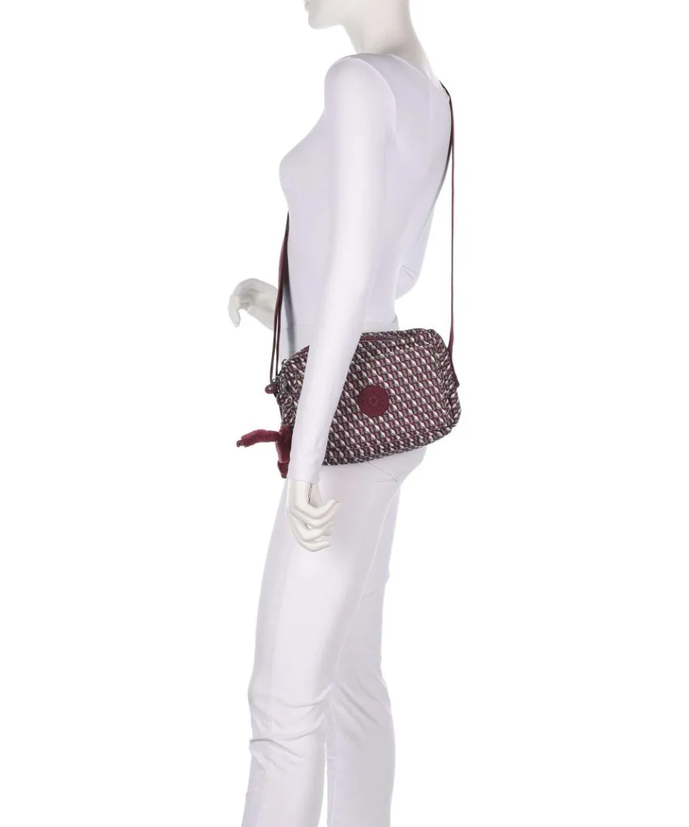 Basic Abanu M Umhängetasche recyceltes Polyester wein