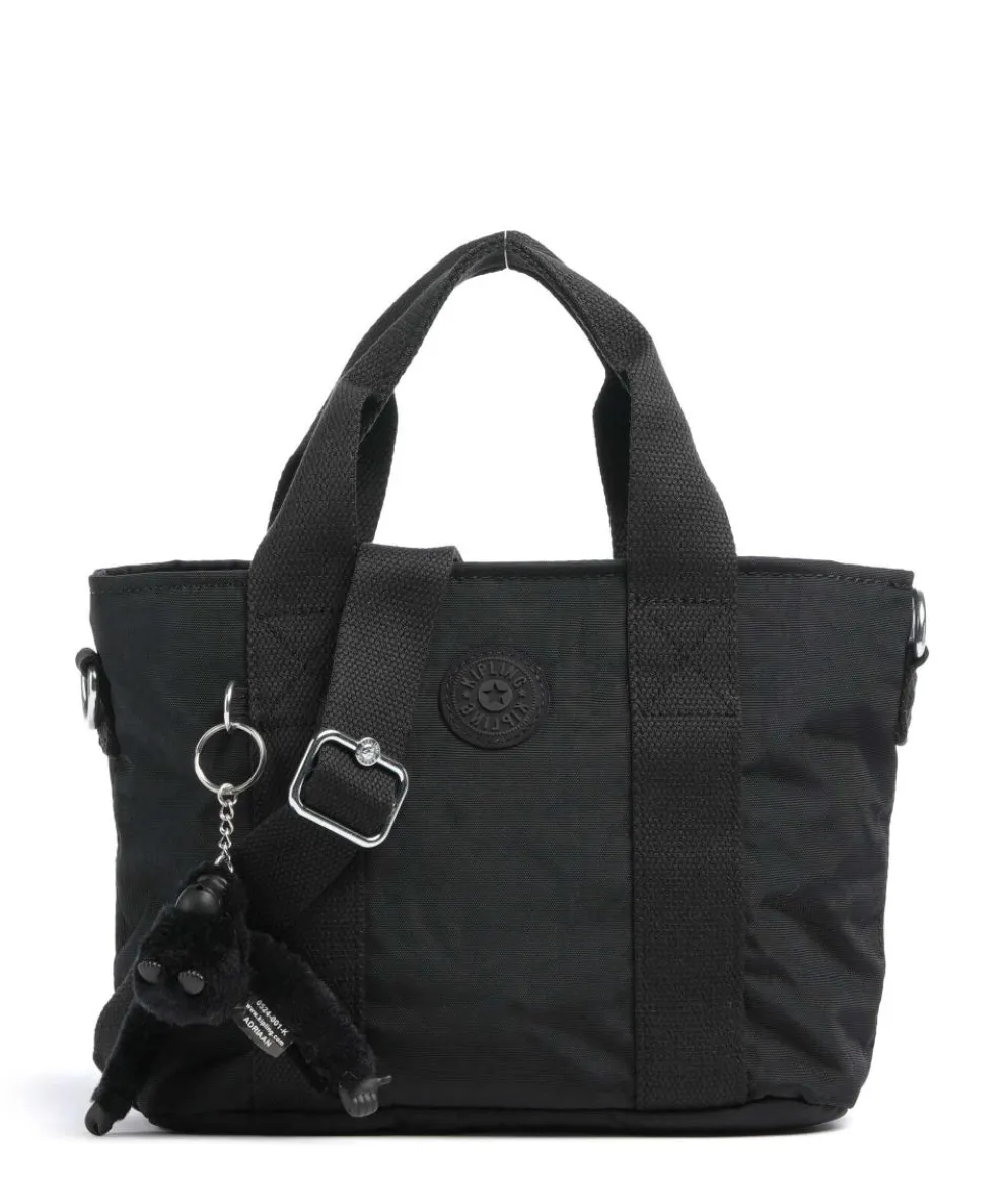 Basic Minta Handtasche recyceltes Polyamid schwarz