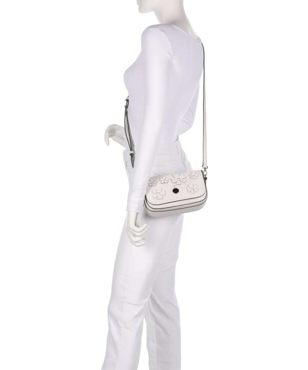 Bathurst Mews Schultertasche genarbtes Rindsleder elfenbein