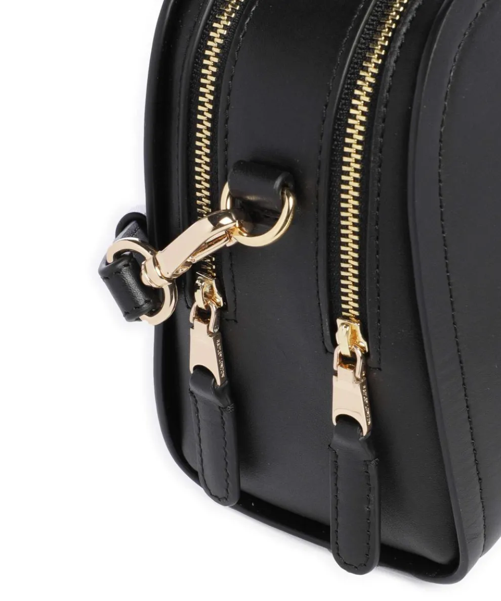 Bathurst Mews Umhängetasche fein genarbtes Rindsleder schwarz