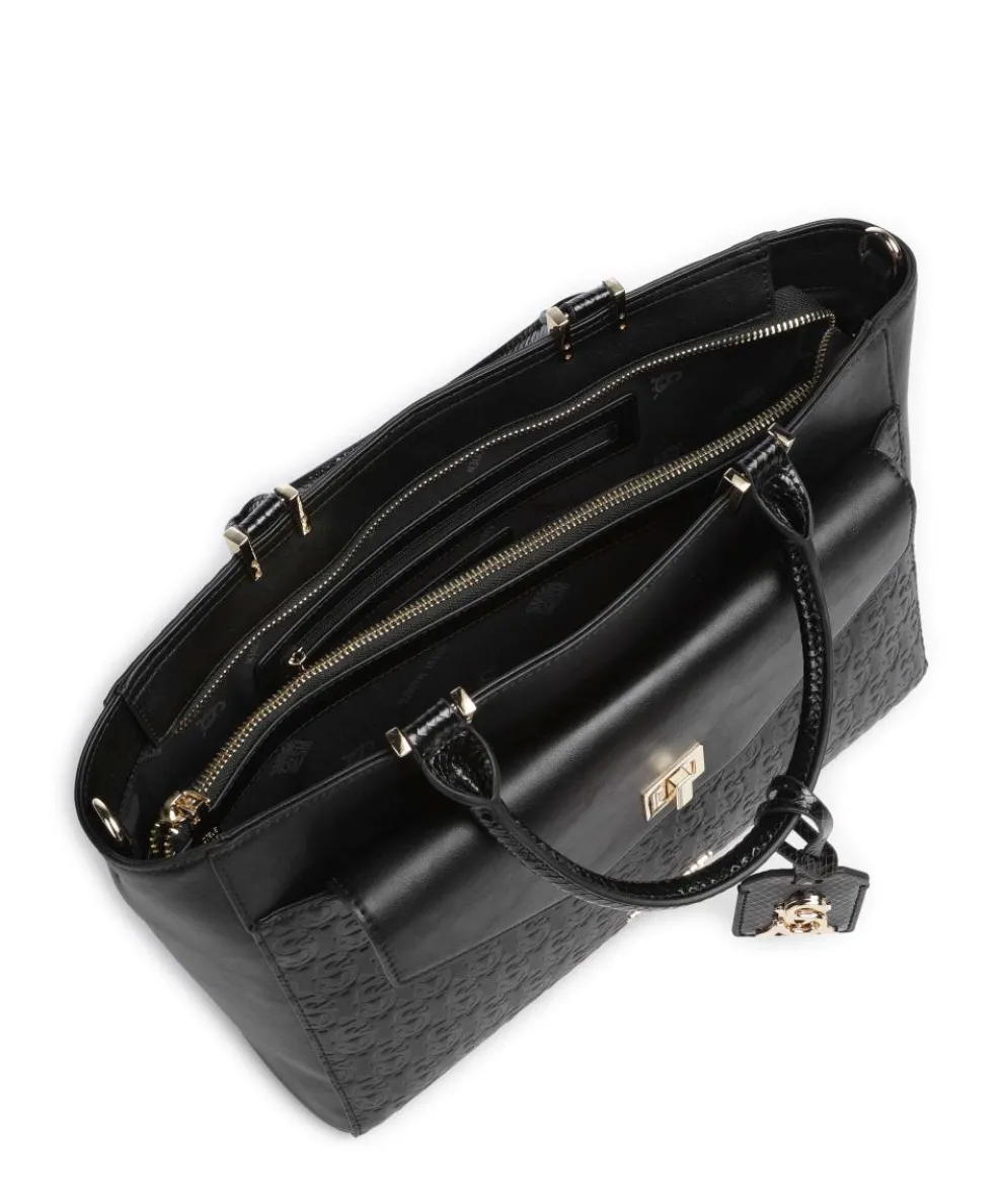 BBLANE Handtasche Lederimitat schwarz