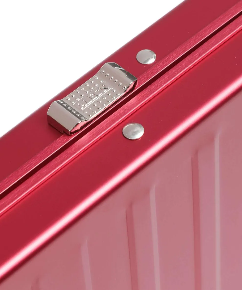 Laptoptasche 17″ Aluminium rot