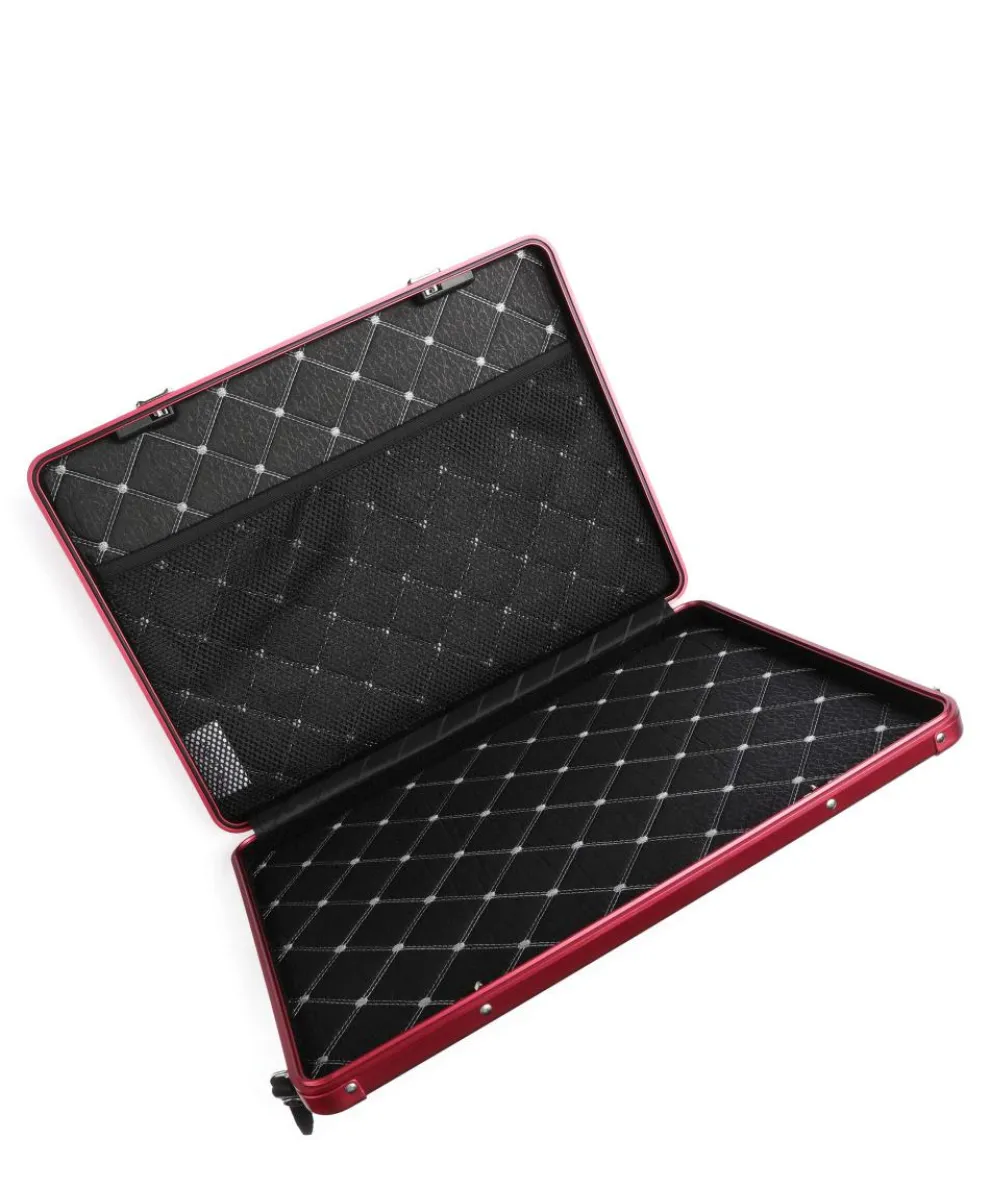 Laptoptasche 17″ Aluminium rot