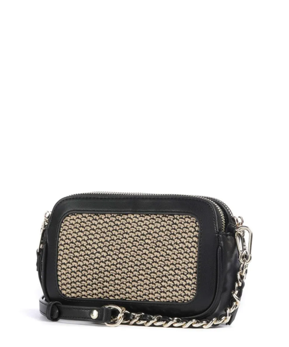 BDAISY-S Umhängetasche Papier, Lederimitat schwarz/beige