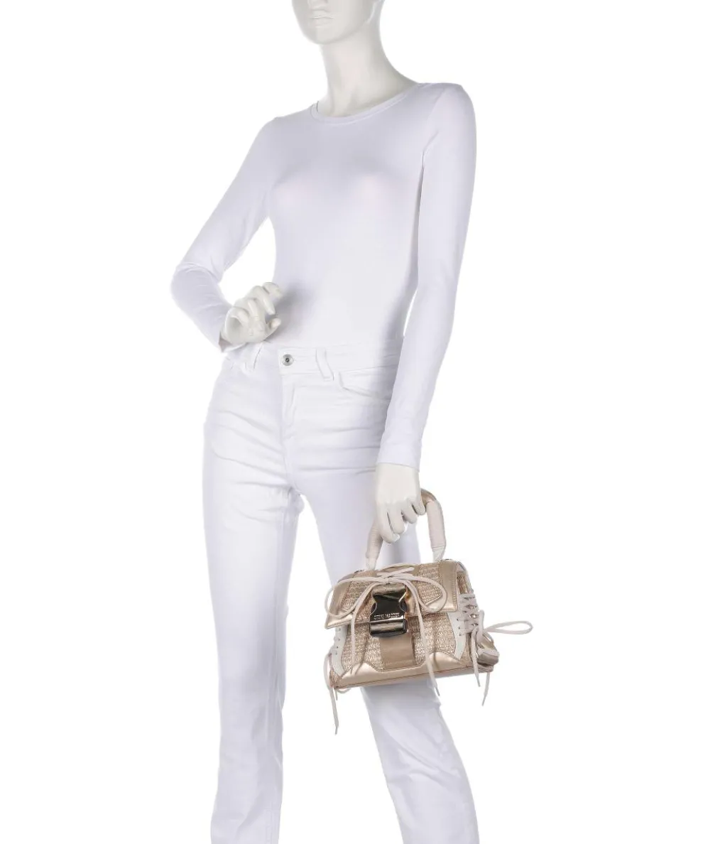 BDIEGO Handtasche Lederimitat, recyceltes Polyester roségold