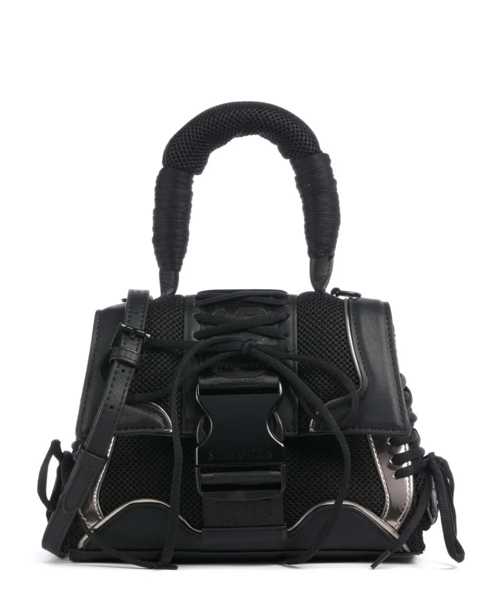 BDIEGO Handtasche Lederimitat, recyceltes Polyester schwarz