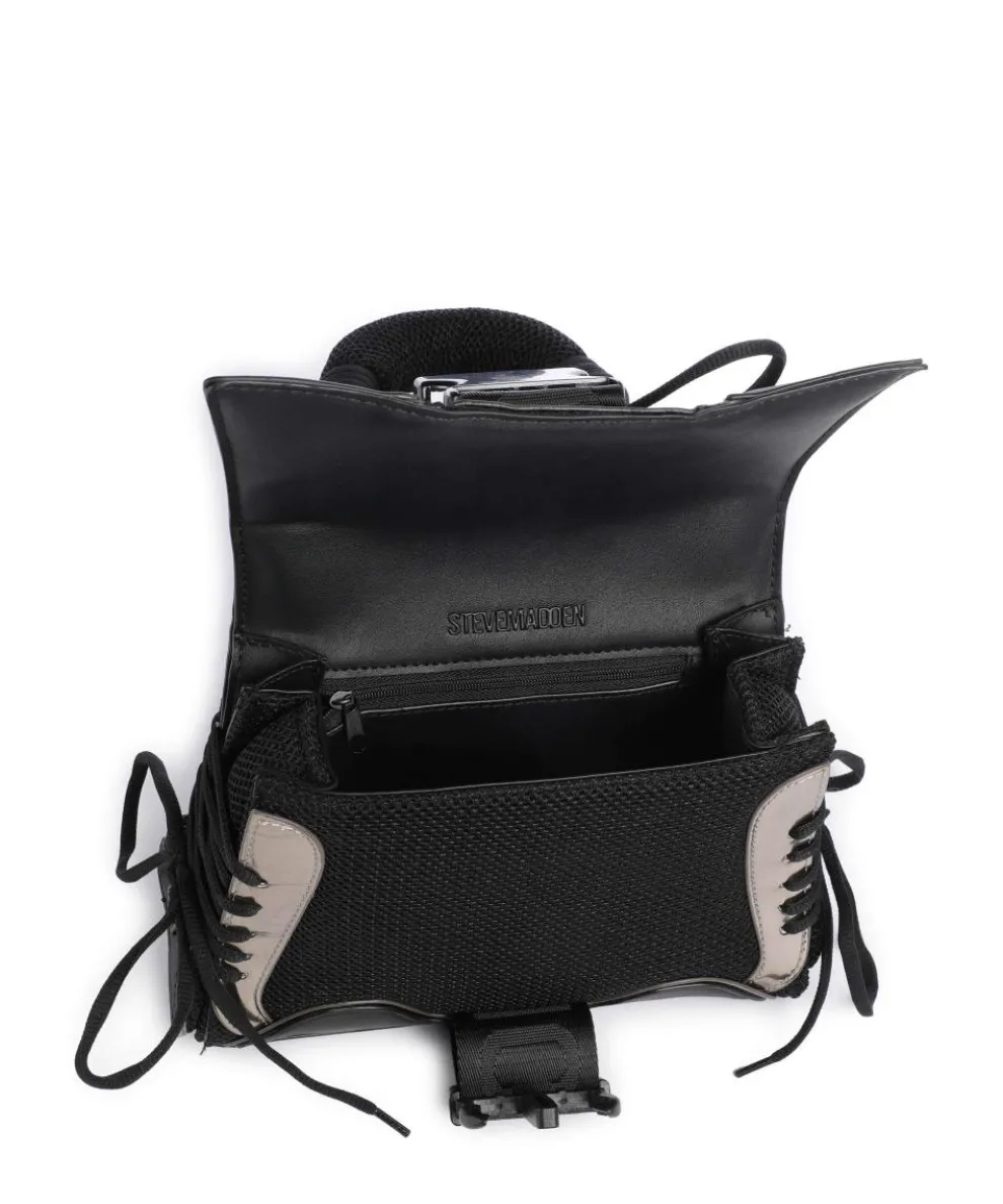 BDIEGO Handtasche Lederimitat, recyceltes Polyester schwarz