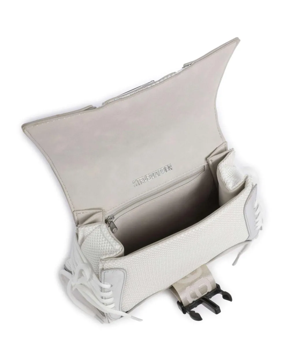 BDIEGO Handtasche Lederimitat, recyceltes Polyester weiß