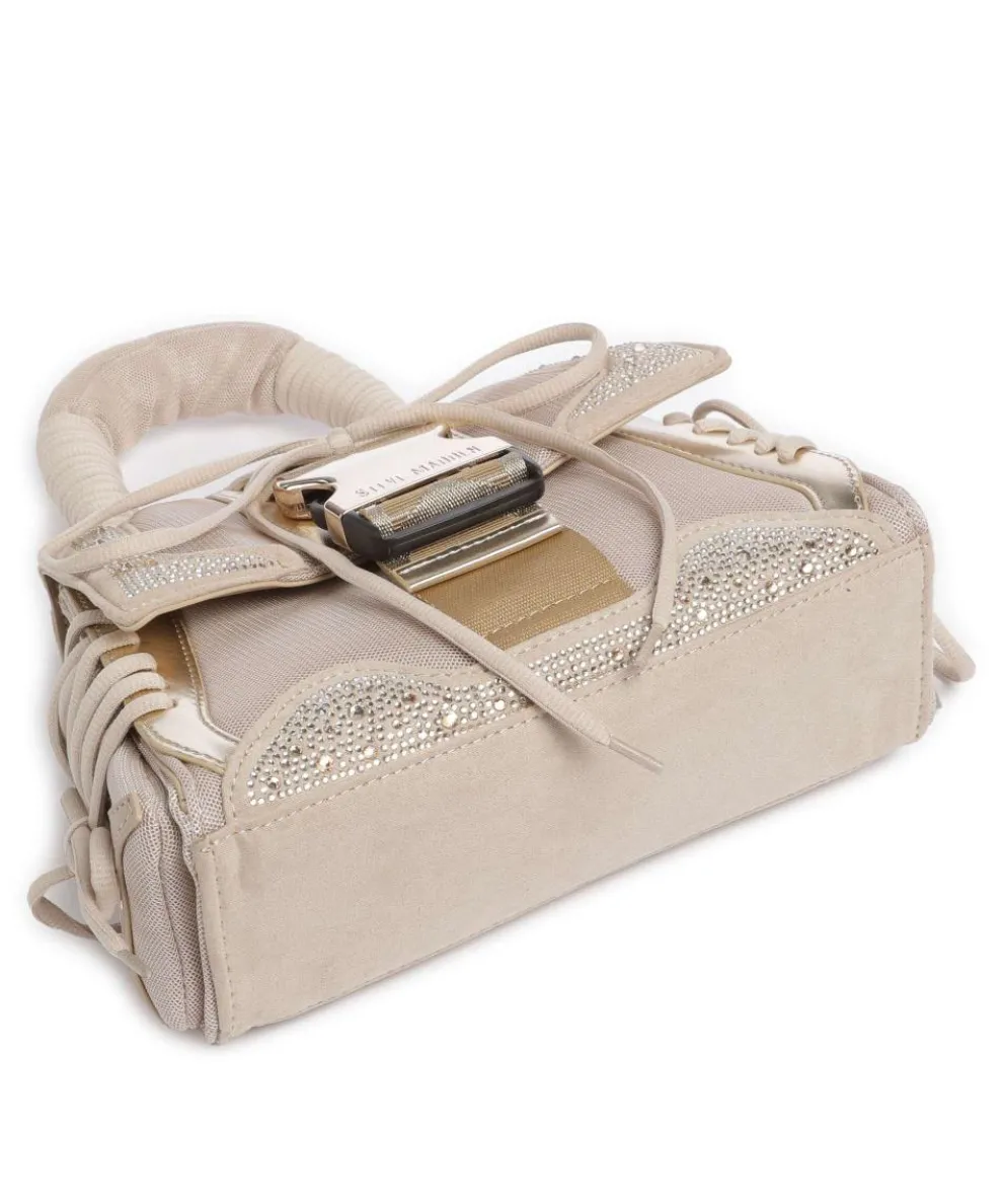 BDIEGO-R Handtasche Lederimitat, recyceltes Polyester nude